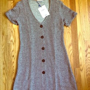 Brand New Zara Button Down Dress